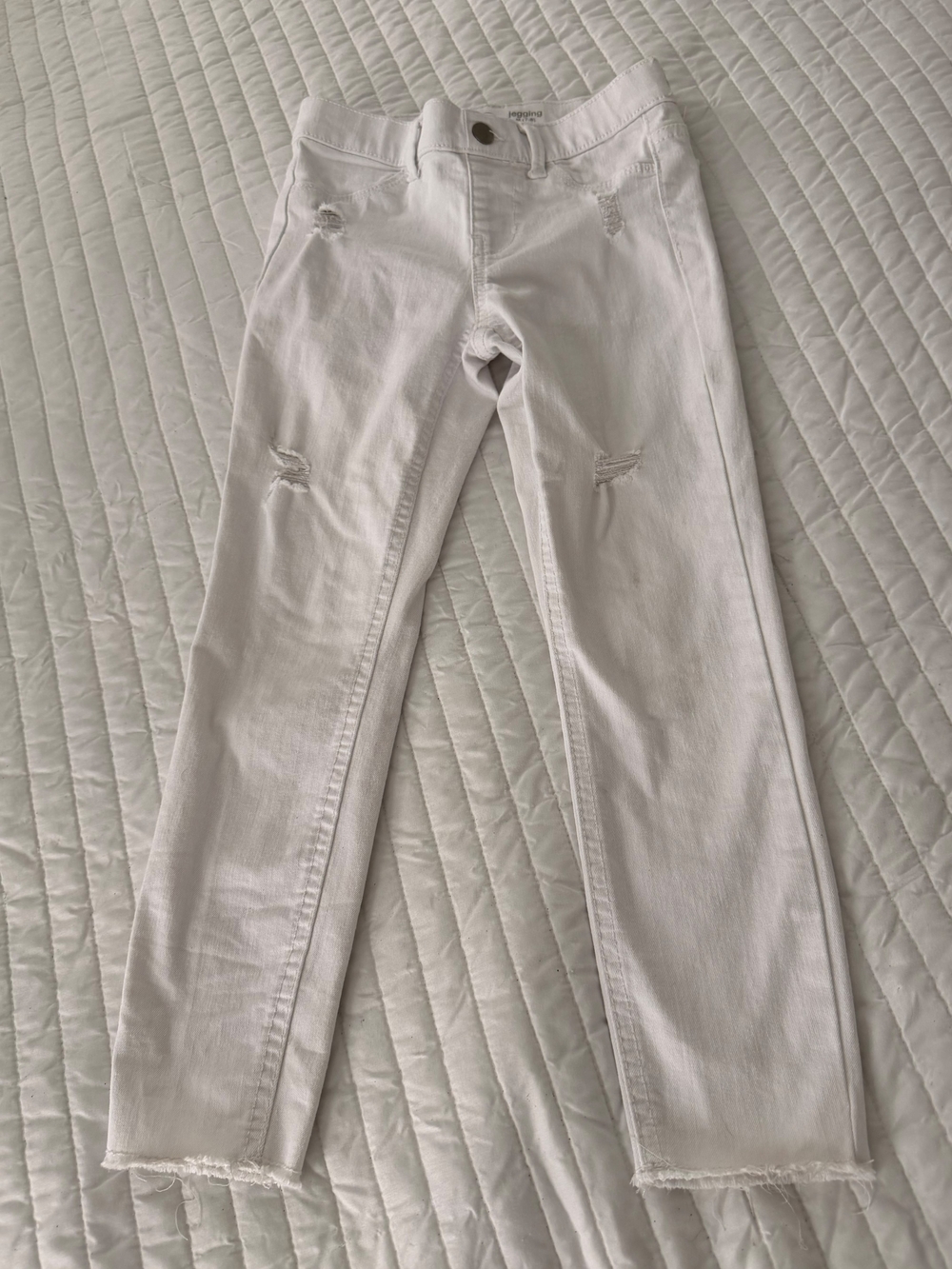 wonder nation White Distressed Kids Jeans
